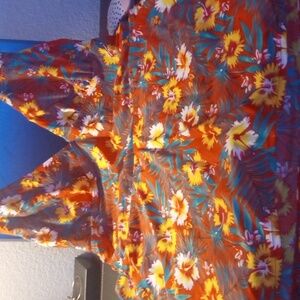 Swimsuit set with skirt as bottoms